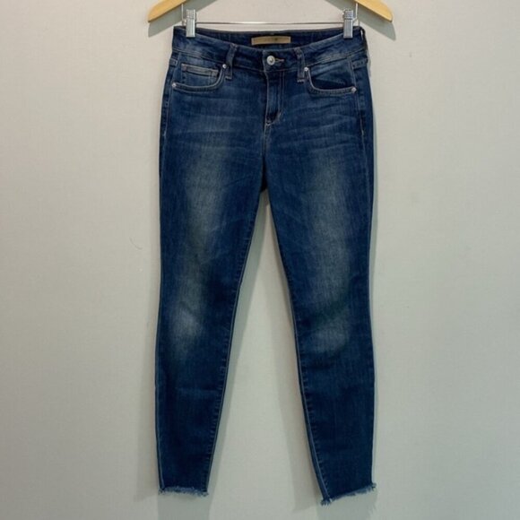 Joe's Jeans Blanche Skinny Ankle Blue Jeans - Picture 10 of 14